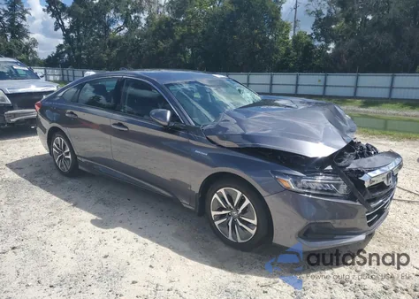 2021 Honda Accord Hybrid из США, поврежденный, VIN 1HGCV3F13MA004657
